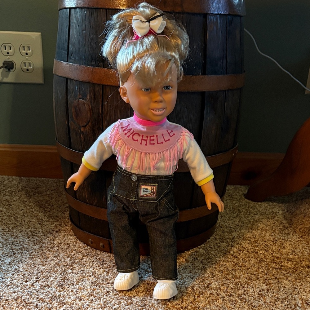 Vintage Meritus 1991 Talking Full House Michelle Doll